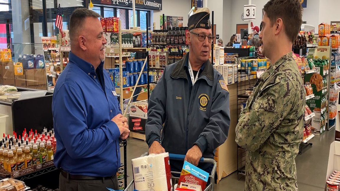 Military veterans harness benefits at commissaries